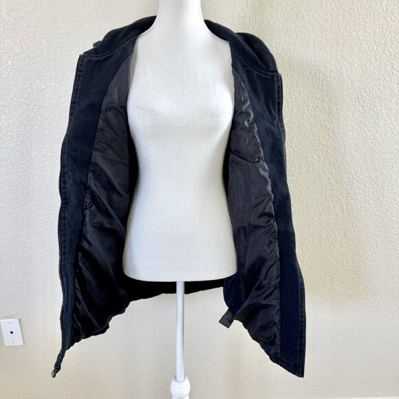 Lurking Class By Sketchy Tank Solid Black Hoodie Jacket Urban Men's Size XXL - Picture 11 of 16